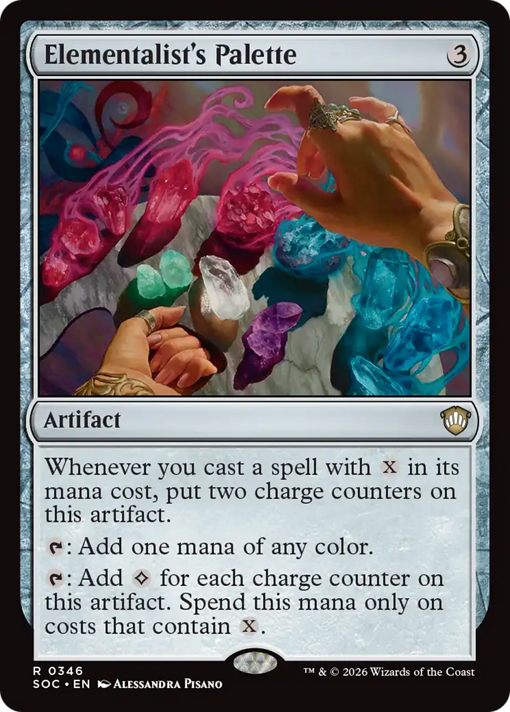 Elementalist's Palette [Secrets of Strixhaven Commander] | Gear Gaming Bentonville