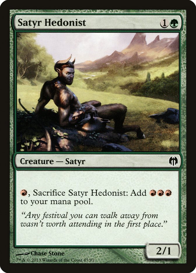 Satyr Hedonist [Duel Decks: Heroes vs. Monsters] | Gear Gaming Bentonville