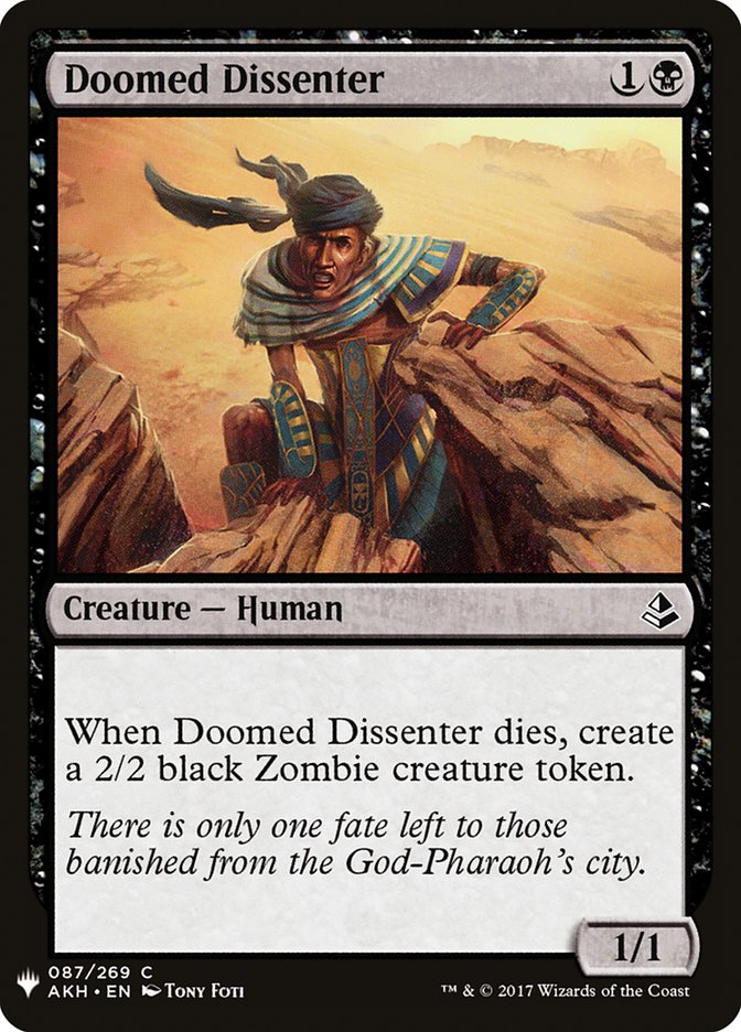 Doomed Dissenter [Mystery Booster] | Gear Gaming Bentonville