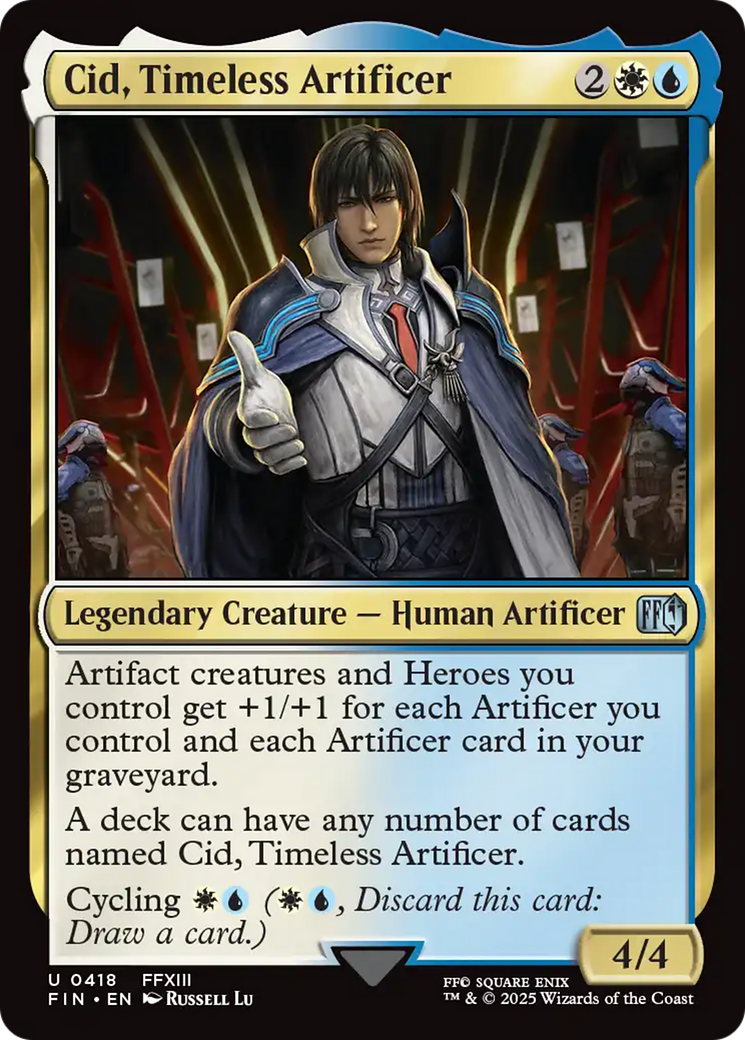 Cid, Timeless Artificer (0418) [FINAL FANTASY] | Gear Gaming Bentonville