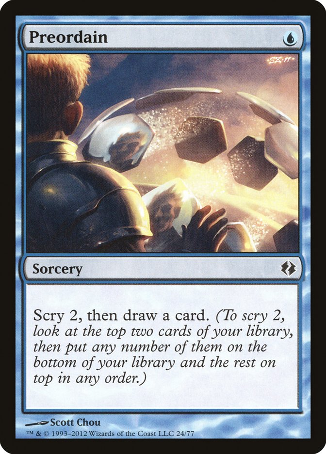 Preordain [Duel Decks: Venser vs. Koth] | Gear Gaming Bentonville
