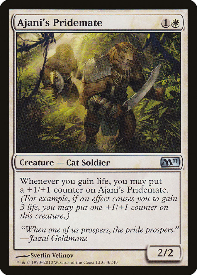 Ajani's Pridemate [Magic 2011] | Gear Gaming Bentonville