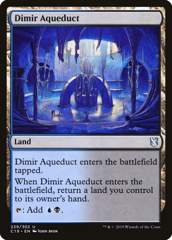 Dimir Aqueduct [Commander 2019] | Gear Gaming Bentonville