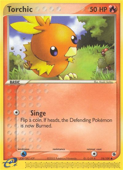 Torchic (74/109) [EX: Ruby & Sapphire] | Gear Gaming Bentonville