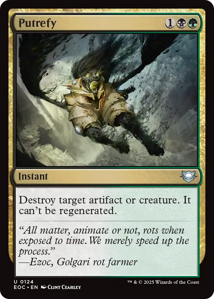Putrefy [Edge of Eternities Commander] | Gear Gaming Bentonville