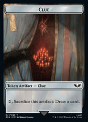 Astartes Warrior (001) // Clue Double-Sided Token [Warhammer 40,000 Tokens] | Gear Gaming Bentonville