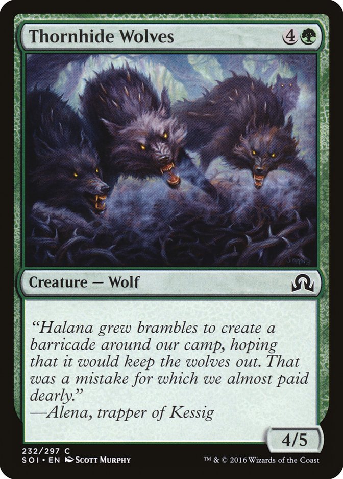 Thornhide Wolves [Shadows over Innistrad] | Gear Gaming Bentonville