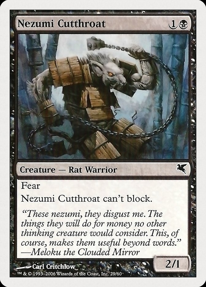 Nezumi Cutthroat (29) [Hachette UK] | Gear Gaming Bentonville