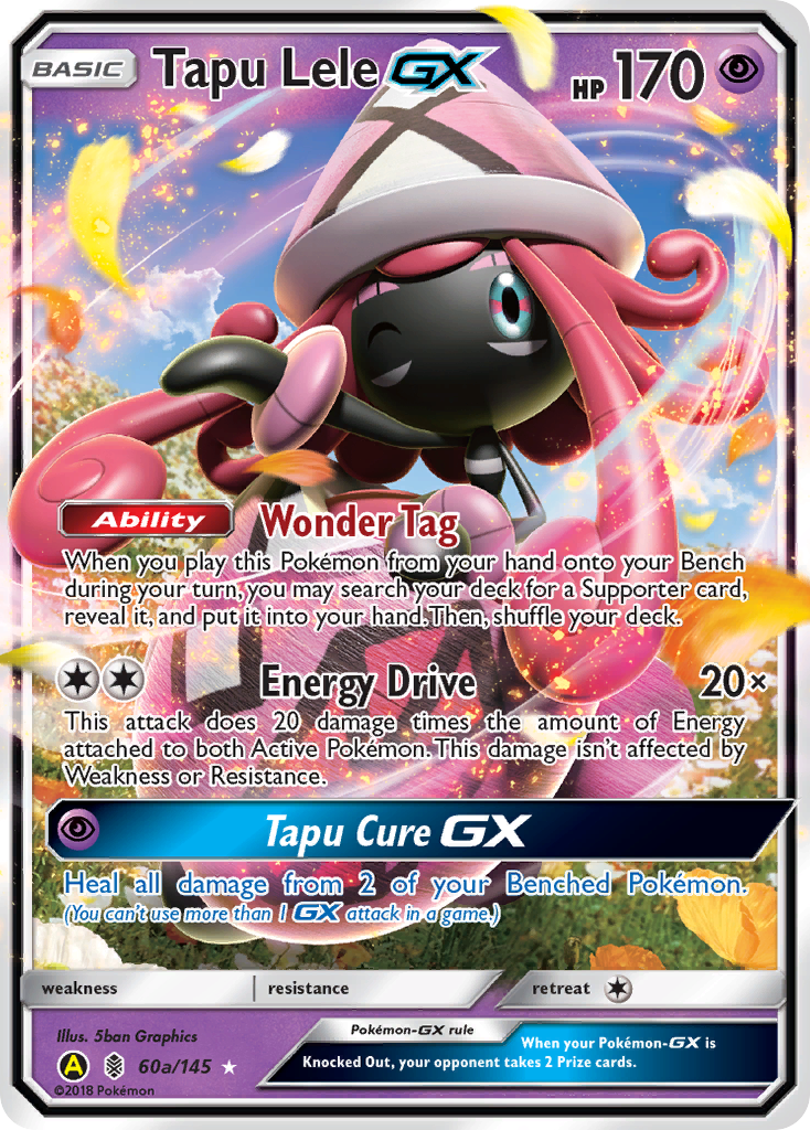 Tapu Lele GX (60a/145) [Alternate Art Promos] | Gear Gaming Bentonville