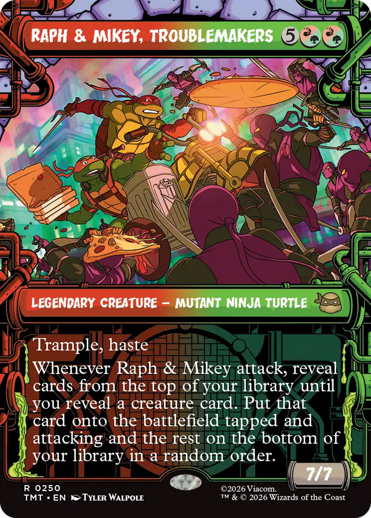Raph & Mikey, Troublemakers (Showcase) [Teenage Mutant Ninja Turtles] | Gear Gaming Bentonville