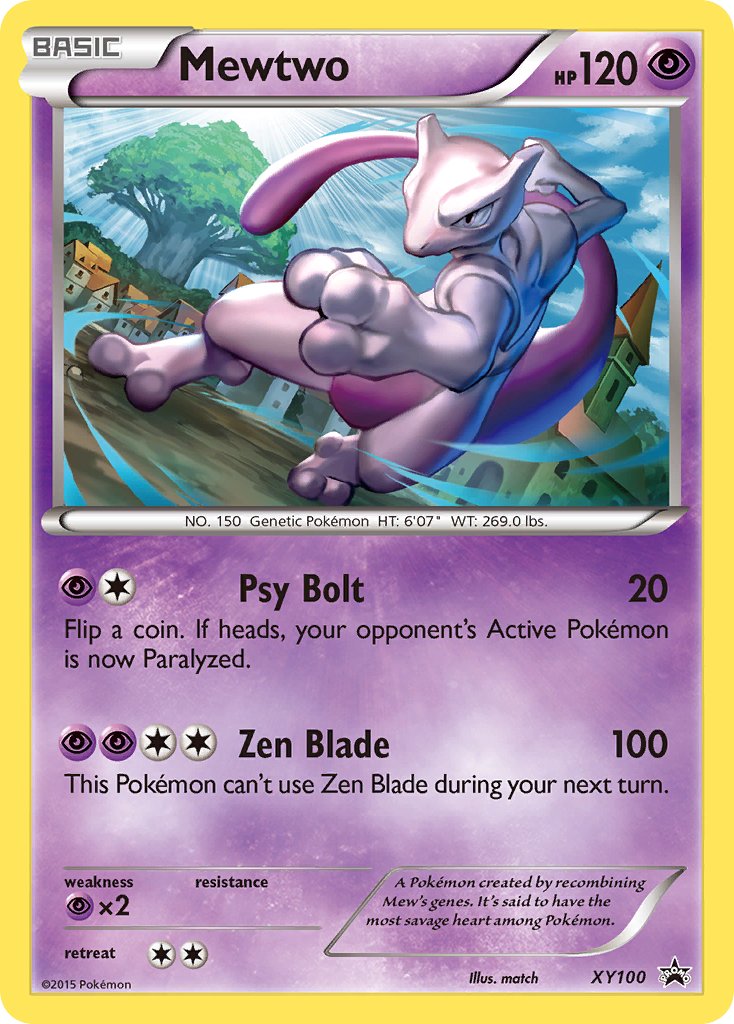 Mewtwo (XY100) [XY: Black Star Promos] | Gear Gaming Bentonville