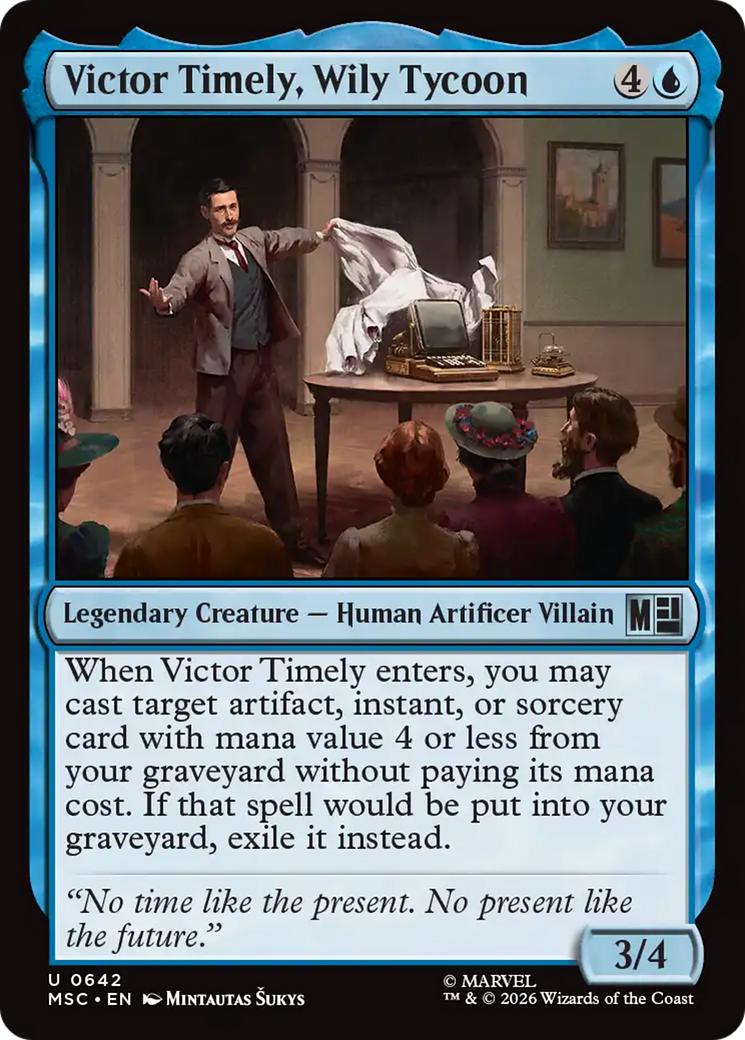 Victor Timely, Wily Tycoon [Marvel Super Heroes Commander] | Gear Gaming Bentonville