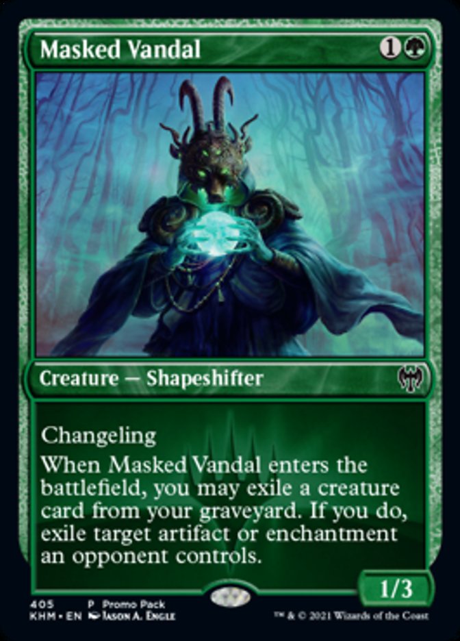 Masked Vandal (Promo Pack) [Kaldheim Promos] | Gear Gaming Bentonville