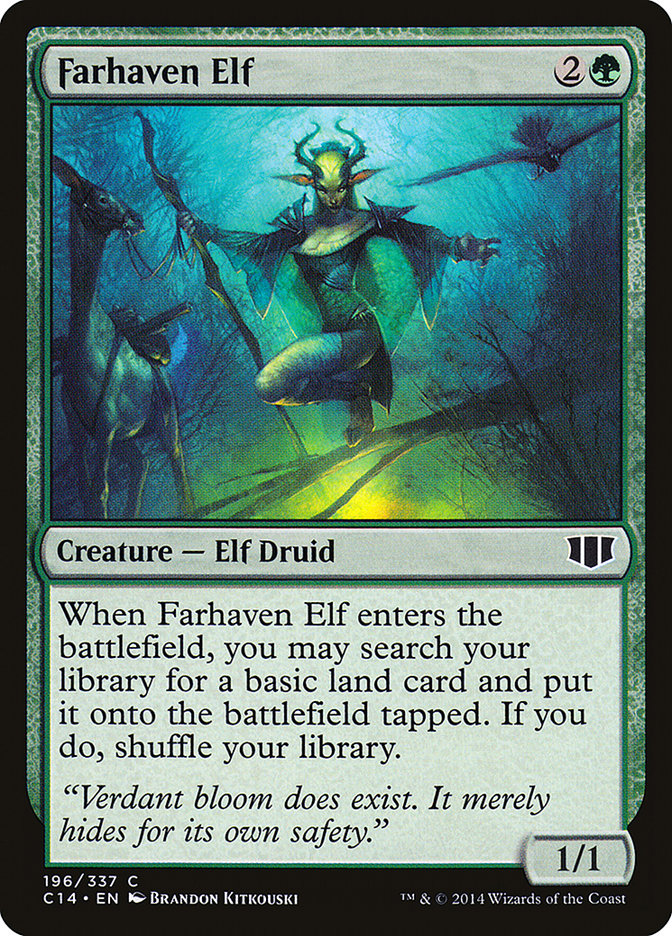 Farhaven Elf [Commander 2014] | Gear Gaming Bentonville