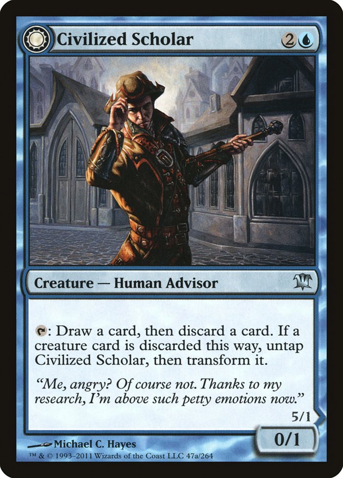 Civilized Scholar // Homicidal Brute [Innistrad] | Gear Gaming Bentonville