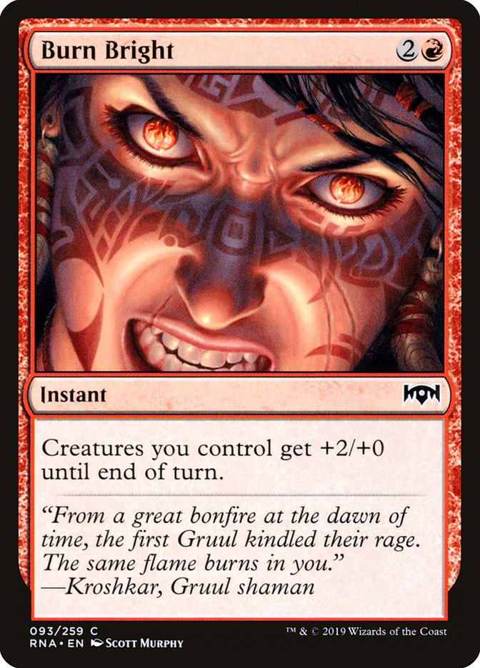 Burn Bright [Ravnica Allegiance] | Gear Gaming Bentonville