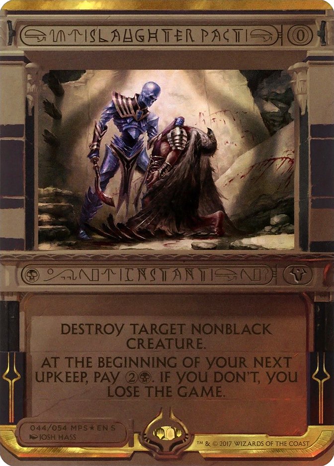 Slaughter Pact (Invocation) [Amonkhet Invocations] | Gear Gaming Bentonville