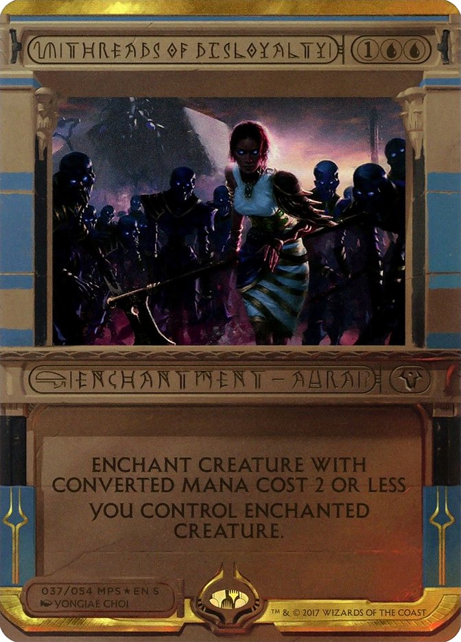 Threads of Disloyalty (Invocation) [Amonkhet Invocations] | Gear Gaming Bentonville