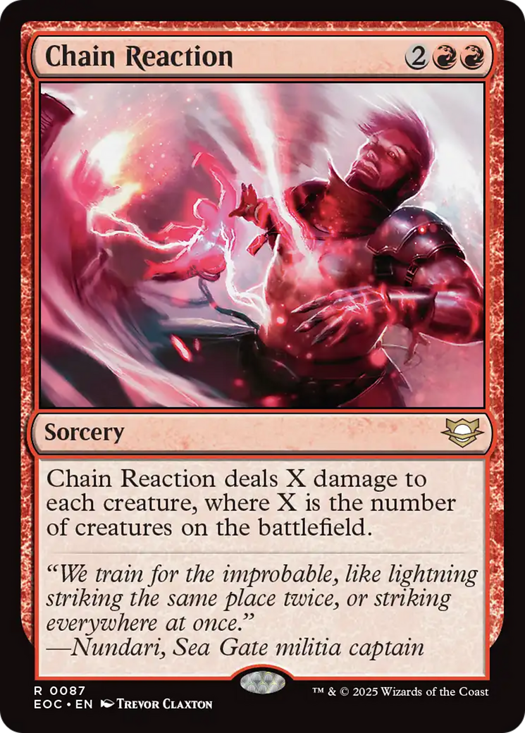 Chain Reaction [Edge of Eternities Commander] | Gear Gaming Bentonville