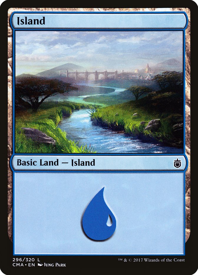 Island (296) [Commander Anthology] | Gear Gaming Bentonville