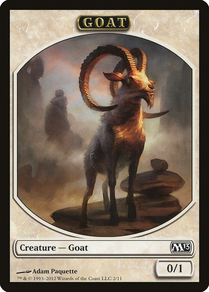 Goat Token [Magic 2013 Tokens] | Gear Gaming Bentonville