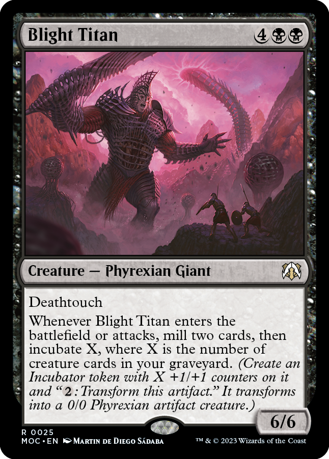 Blight Titan [March of the Machine Commander] | Gear Gaming Bentonville