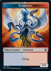 Elemental (020) // Copy Double-Sided Token [Commander 2021 Tokens] | Gear Gaming Bentonville