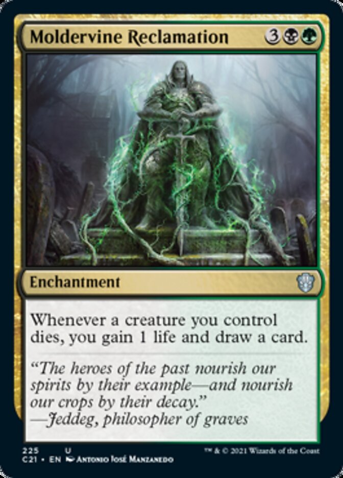 Moldervine Reclamation [Commander 2021] | Gear Gaming Bentonville