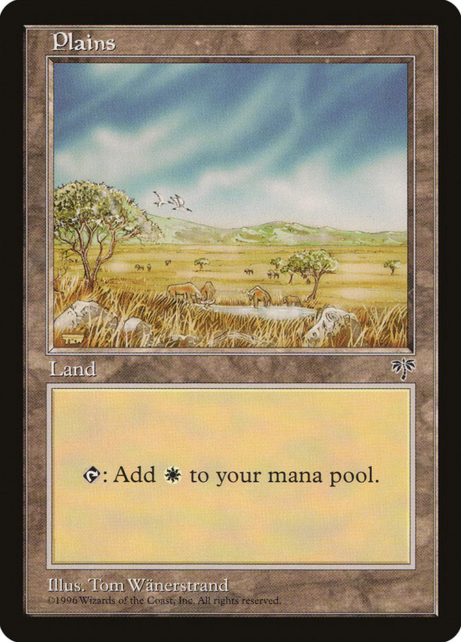 Plains (No Zebras / Signature on Left) [Mirage] | Gear Gaming Bentonville
