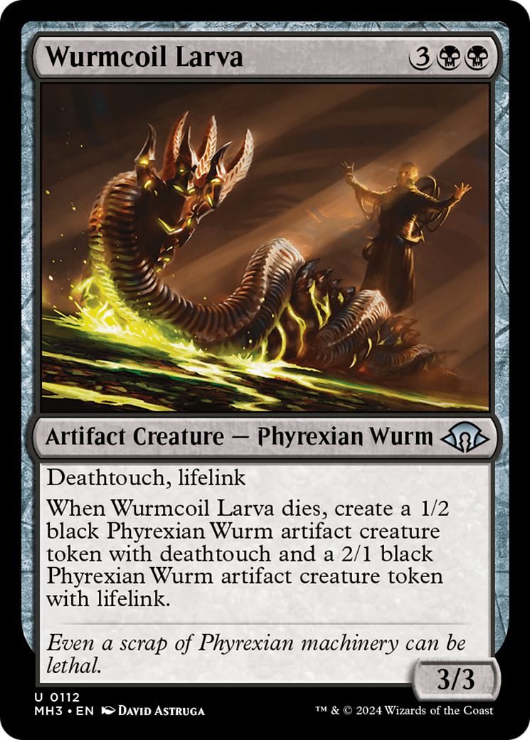 Wurmcoil Larva [Modern Horizons 3] | Gear Gaming Bentonville