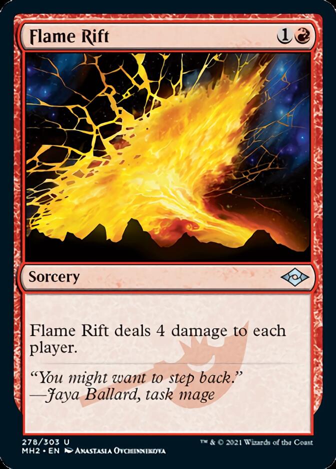 Flame Rift (Foil Etched) [Modern Horizons 2] | Gear Gaming Bentonville