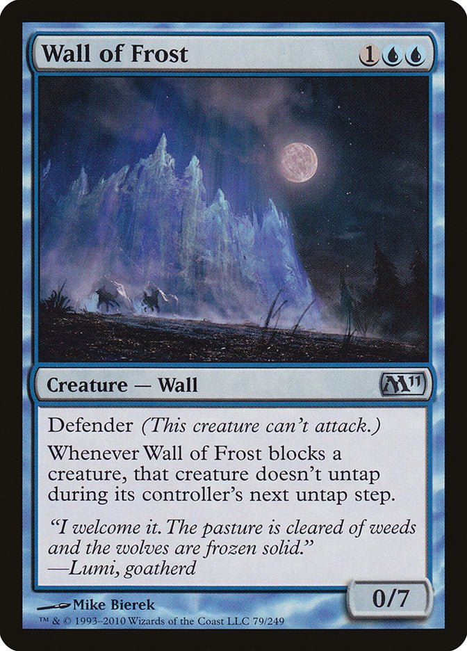 Wall of Frost [Magic 2011] | Gear Gaming Bentonville