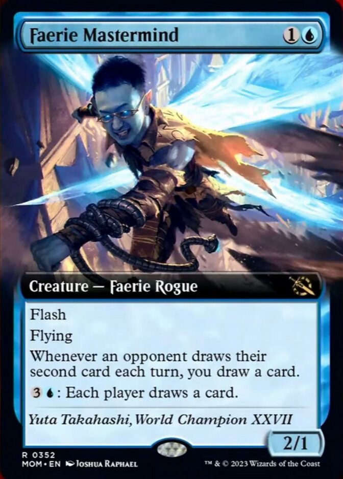 Faerie Mastermind (Extended Art) [March of the Machine] | Gear Gaming Bentonville