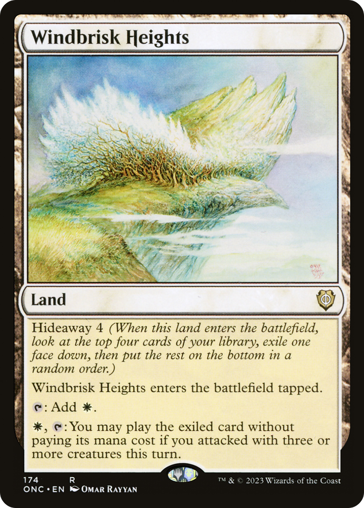 Windbrisk Heights [Phyrexia: All Will Be One Commander] | Gear Gaming Bentonville