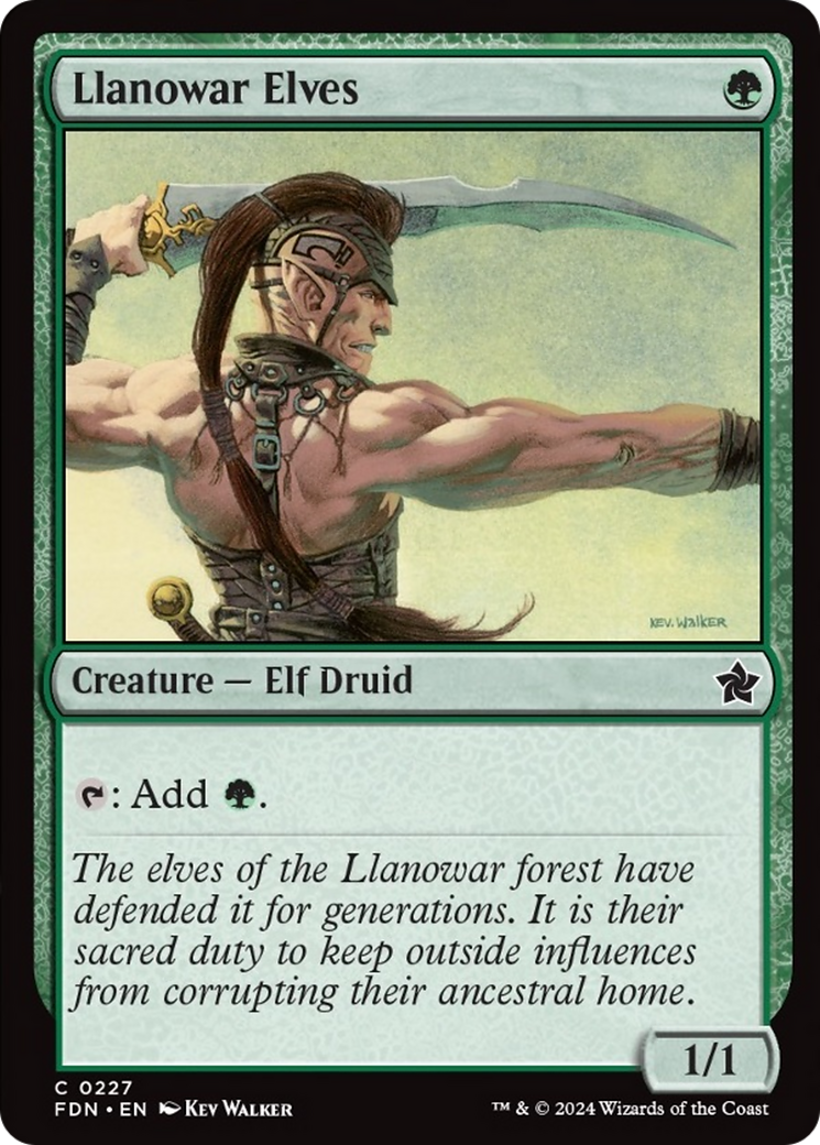 Llanowar Elves [Foundations] | Gear Gaming Bentonville