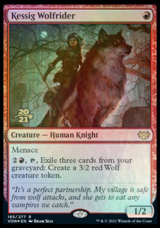 Kessig Wolfrider [Innistrad: Crimson Vow Prerelease Promos] | Gear Gaming Bentonville