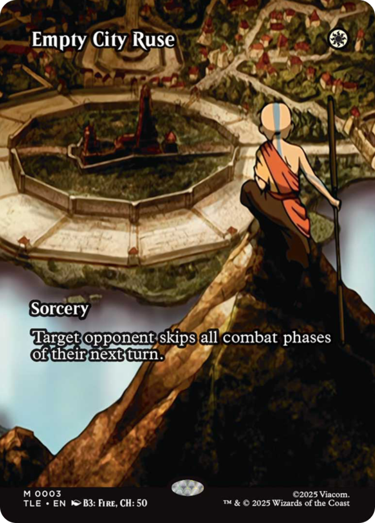 Empty City Ruse (Borderless) [Avatar: The Last Airbender: Eternal-Legal] | Gear Gaming Bentonville