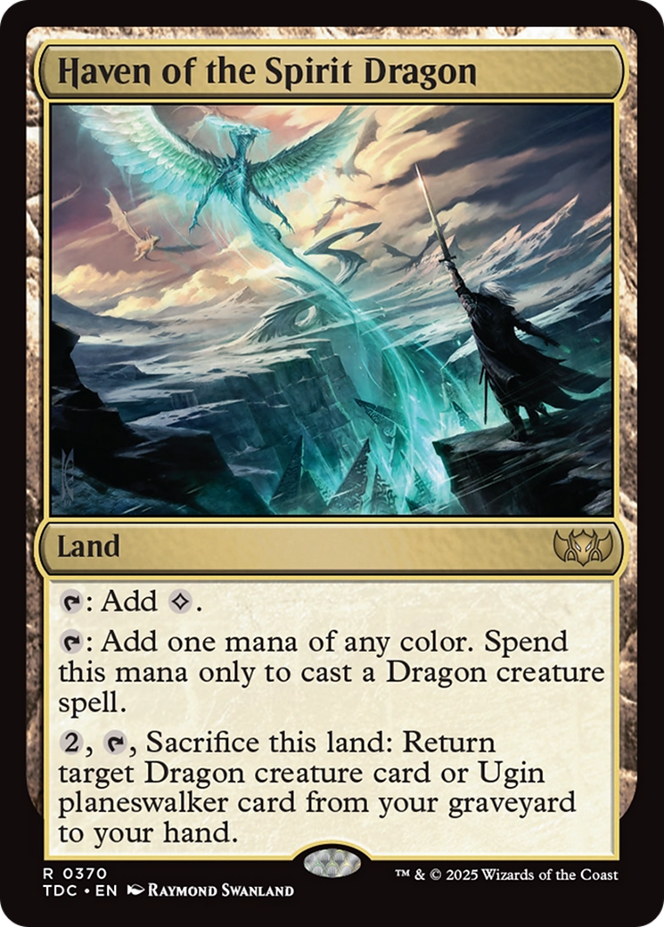 Haven of the Spirit Dragon [Tarkir: Dragonstorm Commander] | Gear Gaming Bentonville