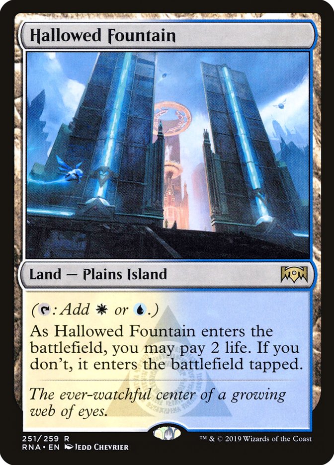 Hallowed Fountain [Ravnica Allegiance] | Gear Gaming Bentonville