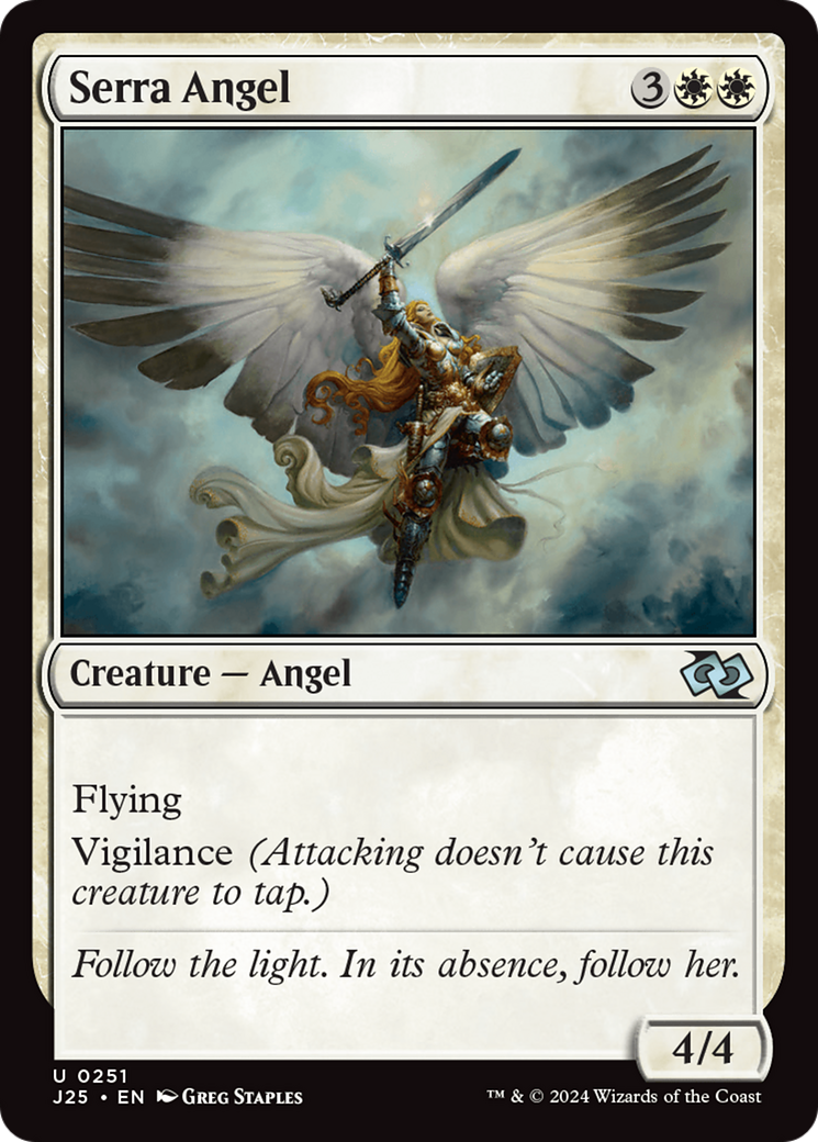 Serra Angel [Foundations Jumpstart] | Gear Gaming Bentonville