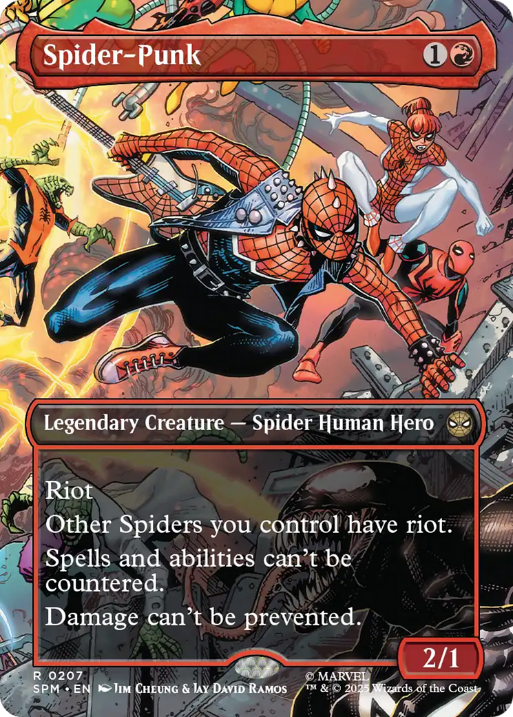 Spider-Punk (0207) (Borderless) [Marvel's Spider-Man] | Gear Gaming Bentonville