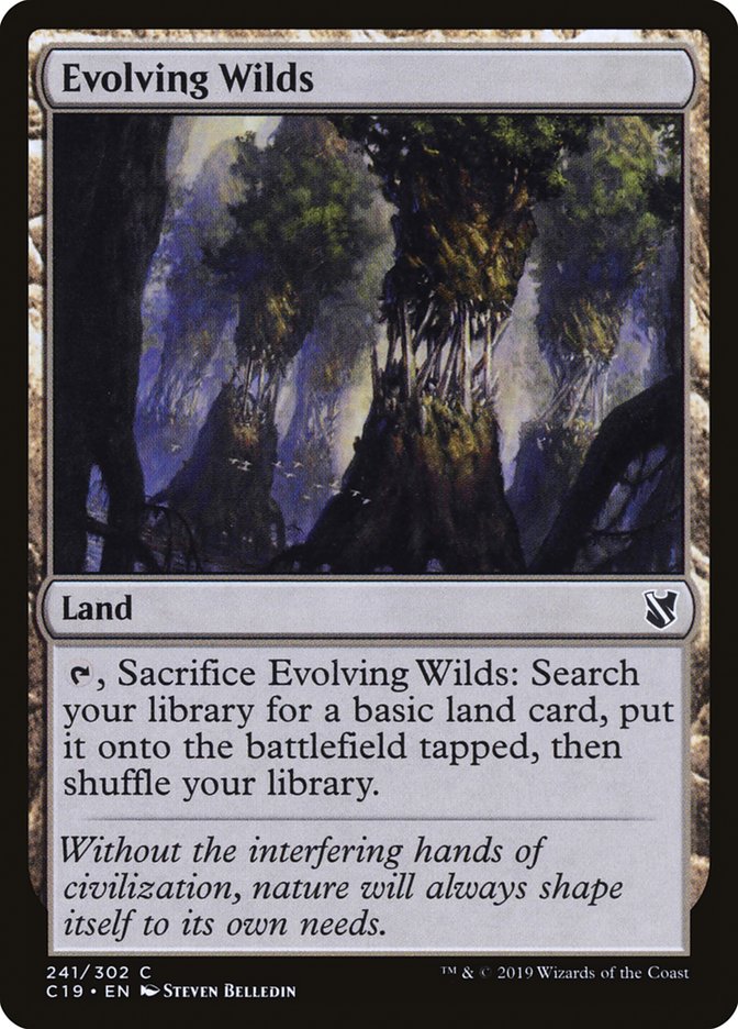 Evolving Wilds [Commander 2019] | Gear Gaming Bentonville