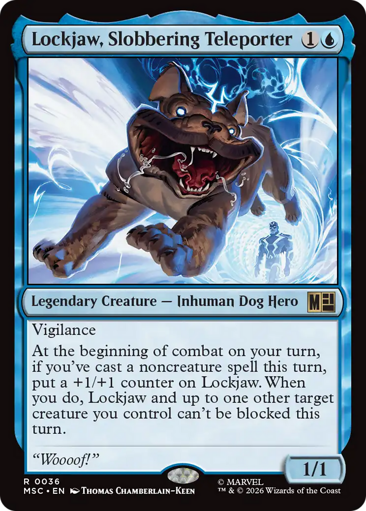 Lockjaw, Slobbering Teleporter [Marvel Super Heroes Commander] | Gear Gaming Bentonville