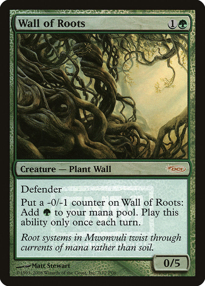 Wall of Roots [Friday Night Magic 2008] | Gear Gaming Bentonville