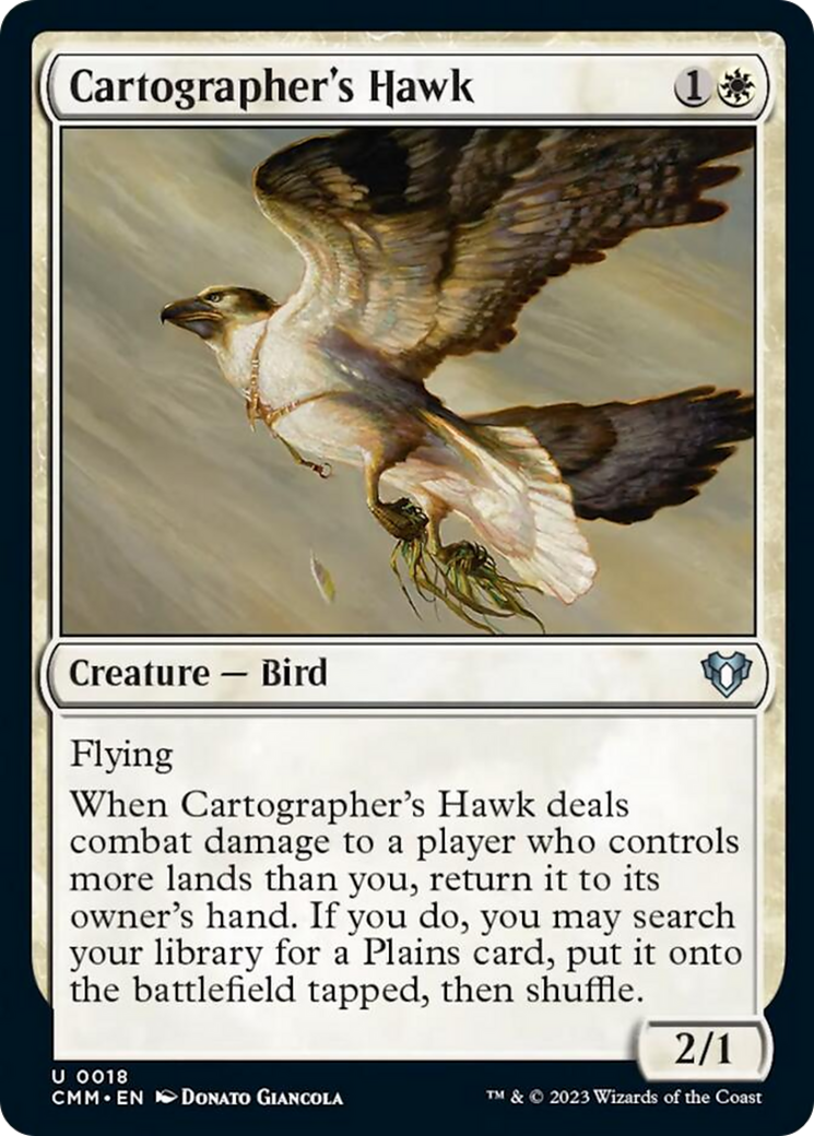 Cartographer's Hawk [Commander Masters] | Gear Gaming Bentonville