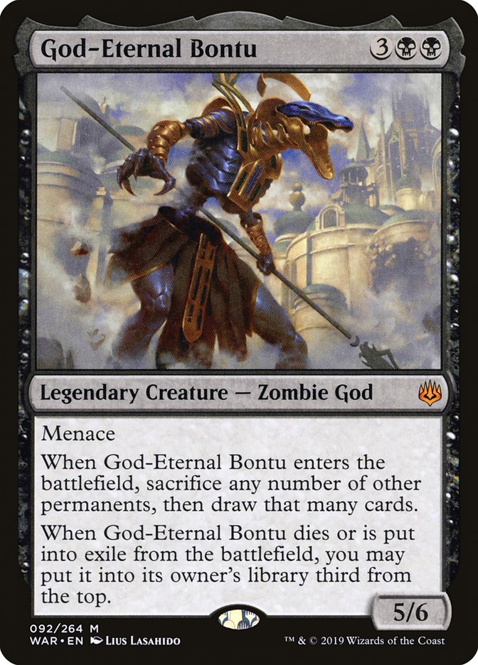 God-Eternal Bontu [War of the Spark] | Gear Gaming Bentonville