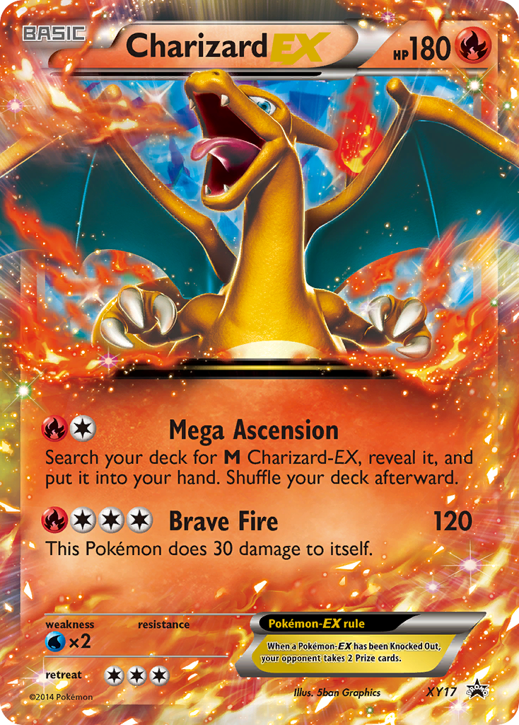 Charizard EX (XY17) [XY: Black Star Promos] | Gear Gaming Bentonville