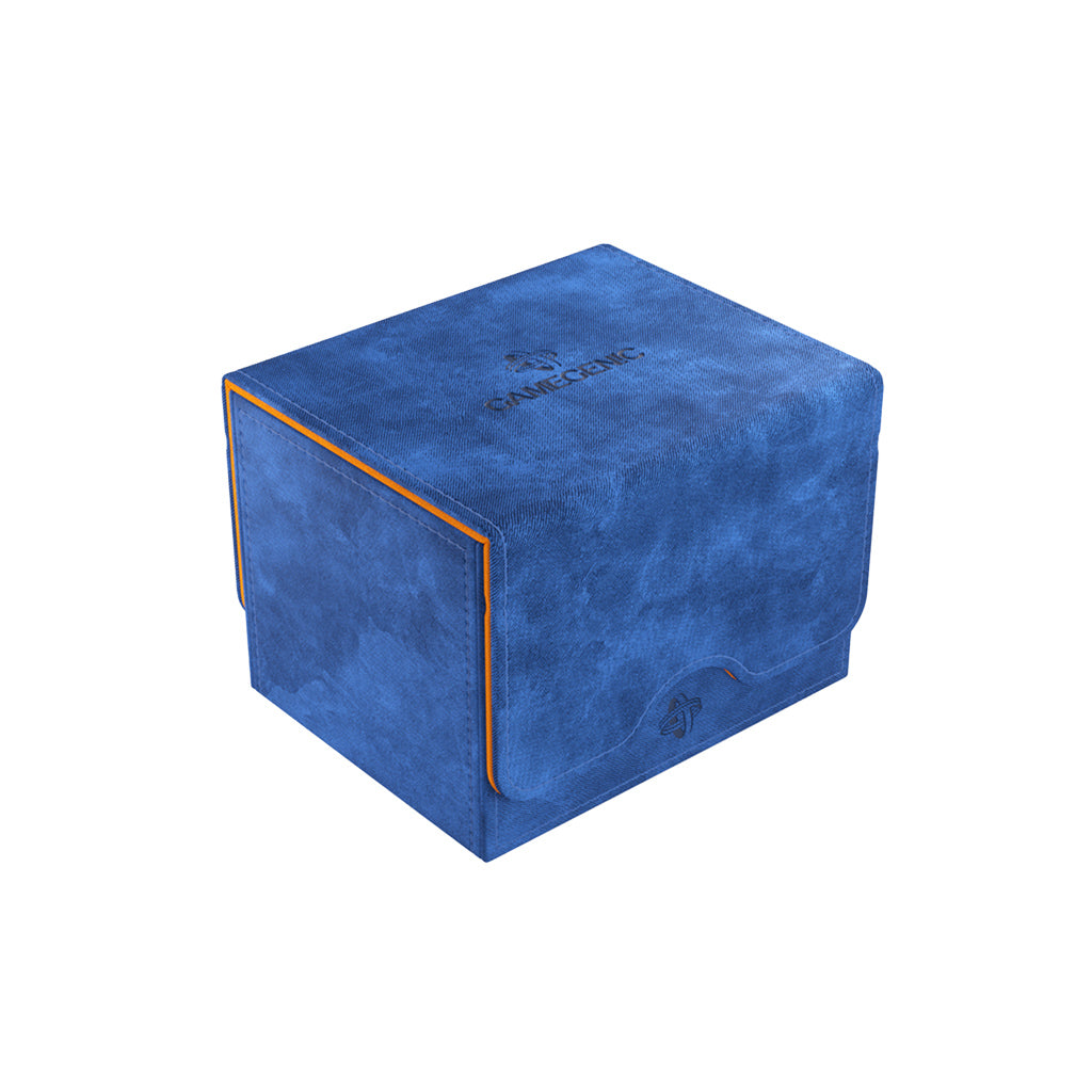 Gamegenics Sidekick 100+ XL Deck Box: Blue/Orange EXCLUSIVE | Gear Gaming Bentonville