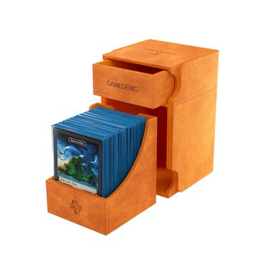 Watchtower 100+ XL Deck Box: Orange | Gear Gaming Bentonville