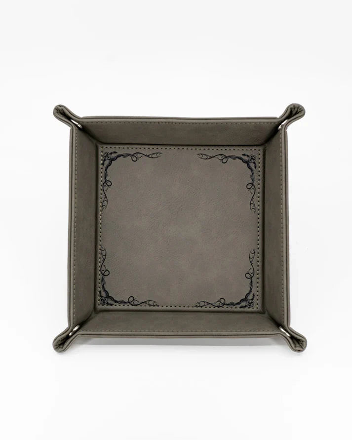 Dragon Border | Vegan Leather Dice Rolling Tray | Gear Gaming Bentonville